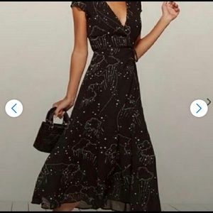 Reformation wrap dress